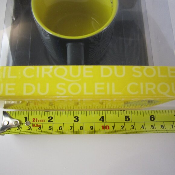 Cirque Du Soleil 2 Piece Espresso Set - Porcelain - Cup & Saucer - New Open Box - Picture 6 of 8